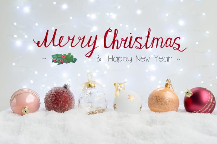 Merry Christmas and Happy New Year!